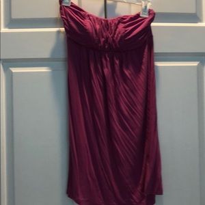 Strapless summer dress